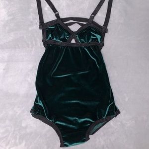 Emerald green Solstice Intimates Body suit